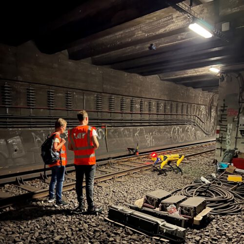Roboter BVG LAT Leitungsauskunft digital mFUND