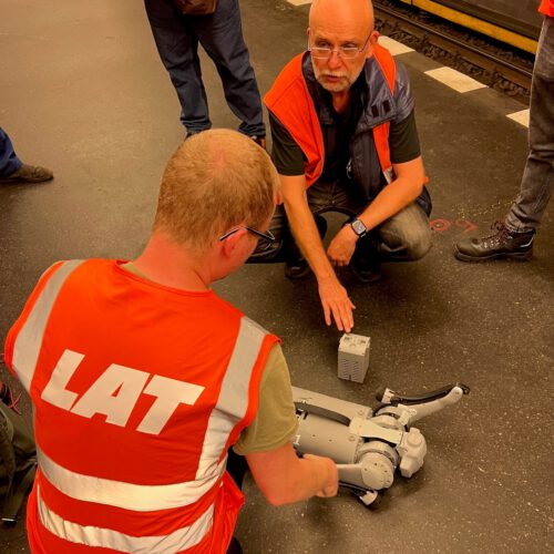 SchaufelPlus Spot LAT Roboter BVG